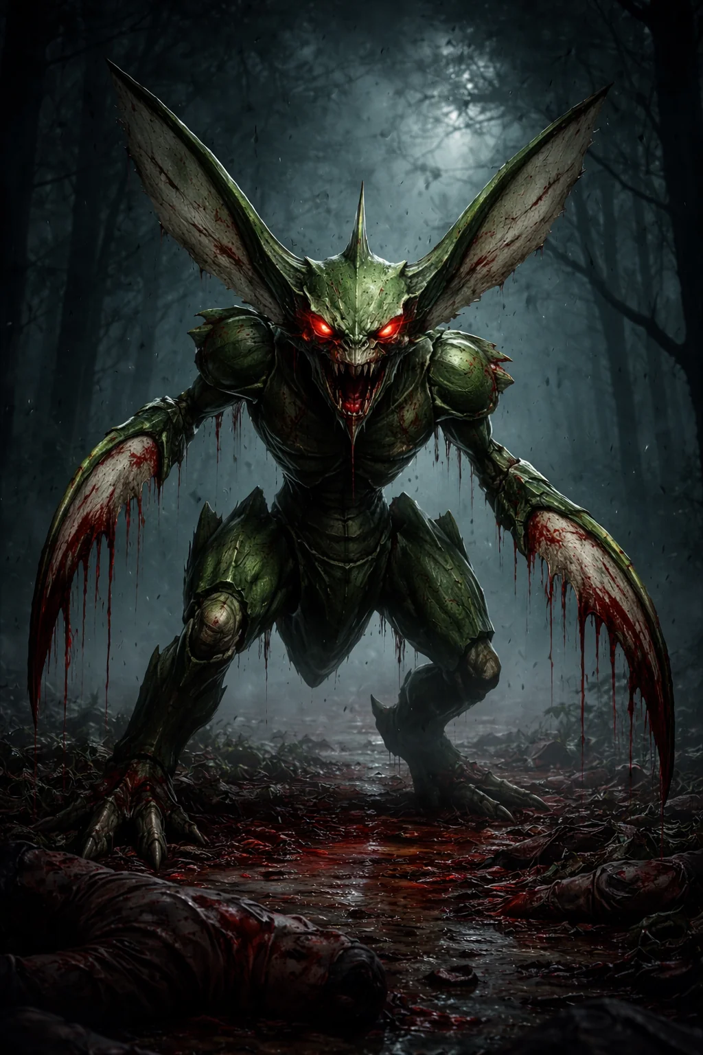 Scyther as a villian picture 1 of 1