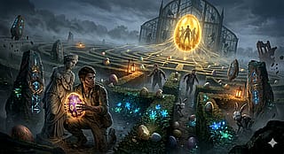 The Chronos Labyrinth and the Whispering Eggs'
