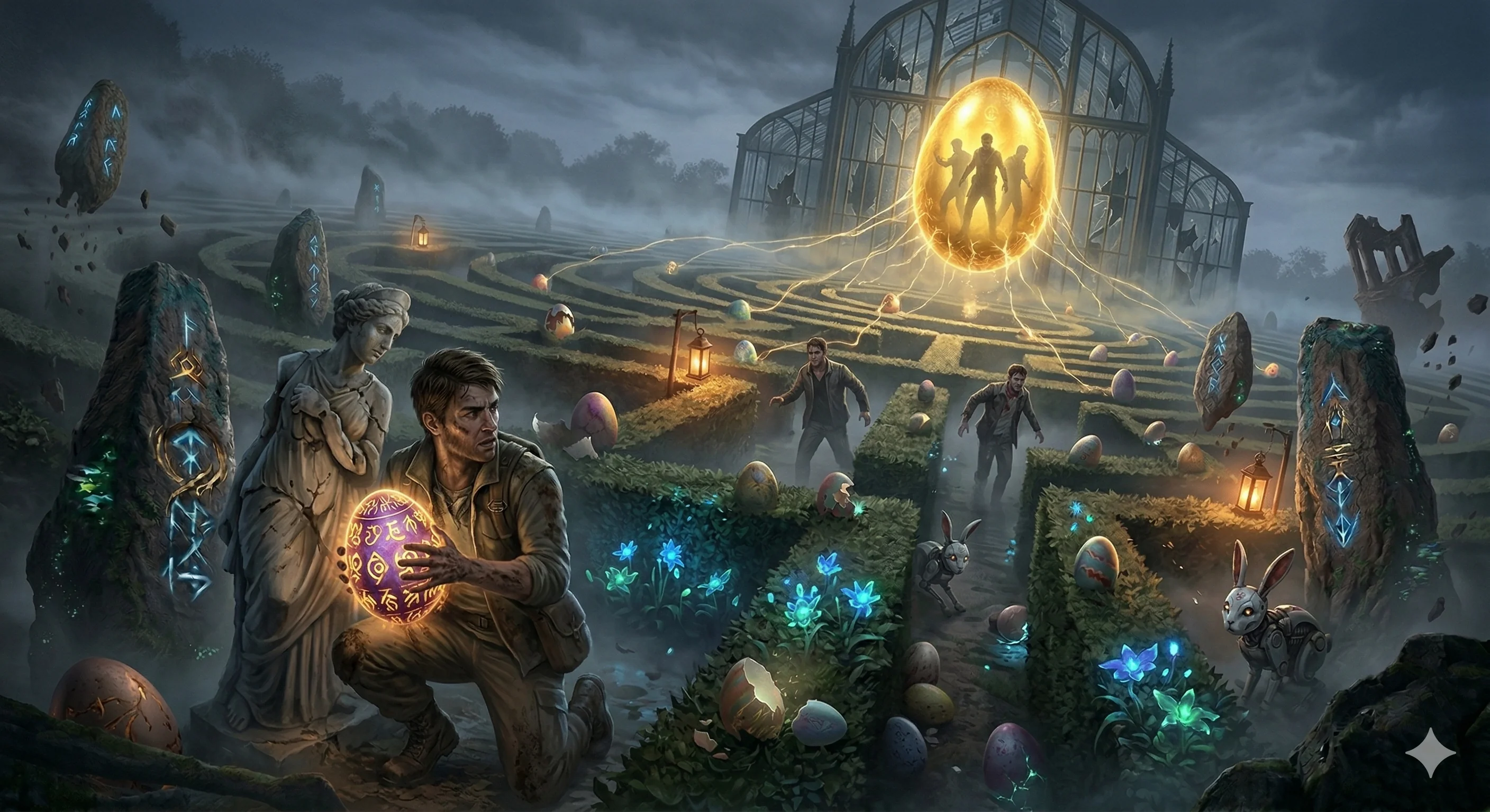 The Chronos Labyrinth and the Whispering Eggs picture 1 of 1