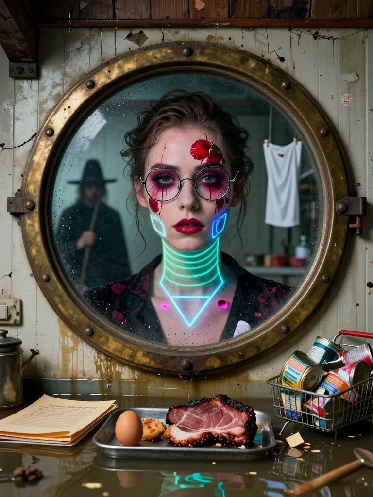 Red glass, rusted dreams picture 1 of 1