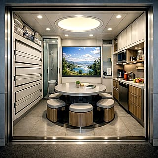 Concept piece: The home of the future'