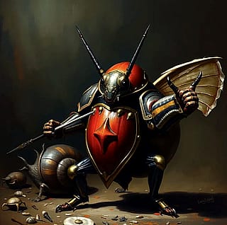 Beetle knight'