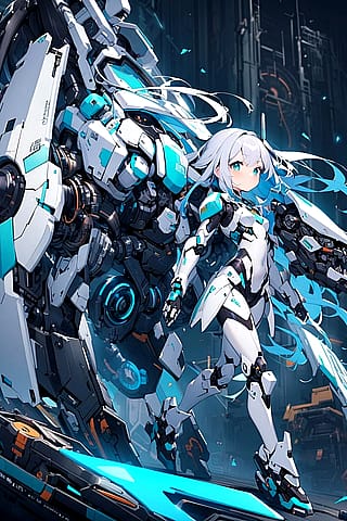 Mecha Anime Girl'