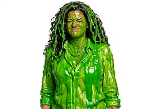 Fan-made AI character concept wearing a white button-up shirt'