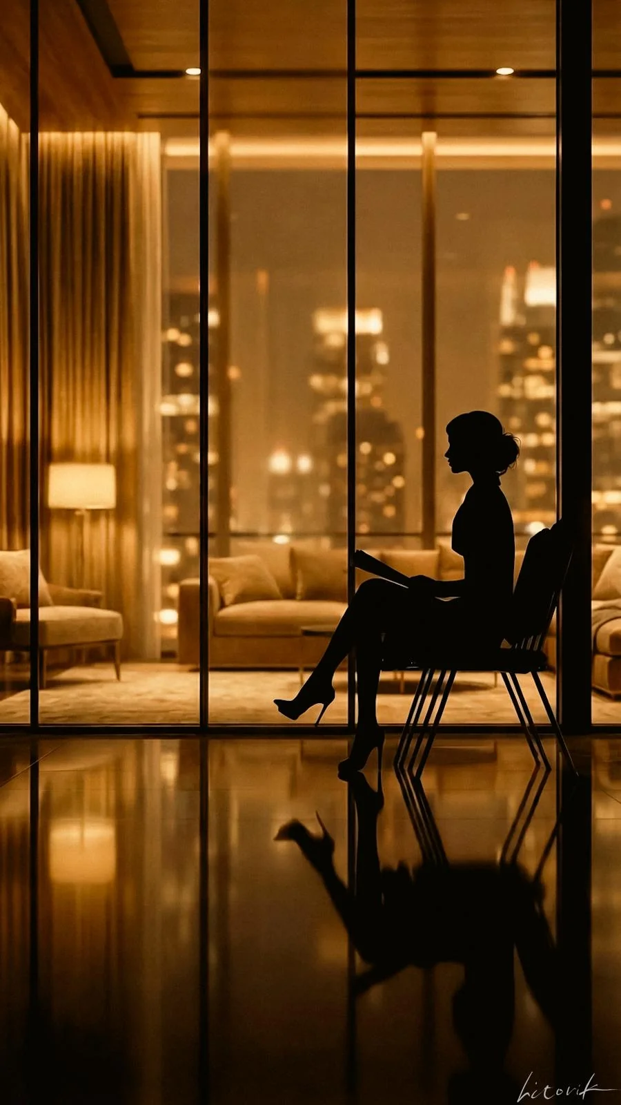 A Sophisticated Moment Beyond the Glass / Phone Wallpaper Archives picture 1 of 1