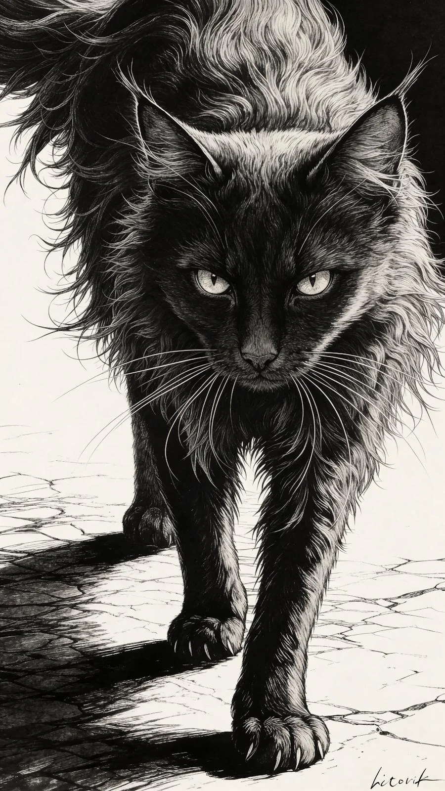 The Beautiful Messenger of Darkness / Phone Wallpaper Archives picture 1 of 1