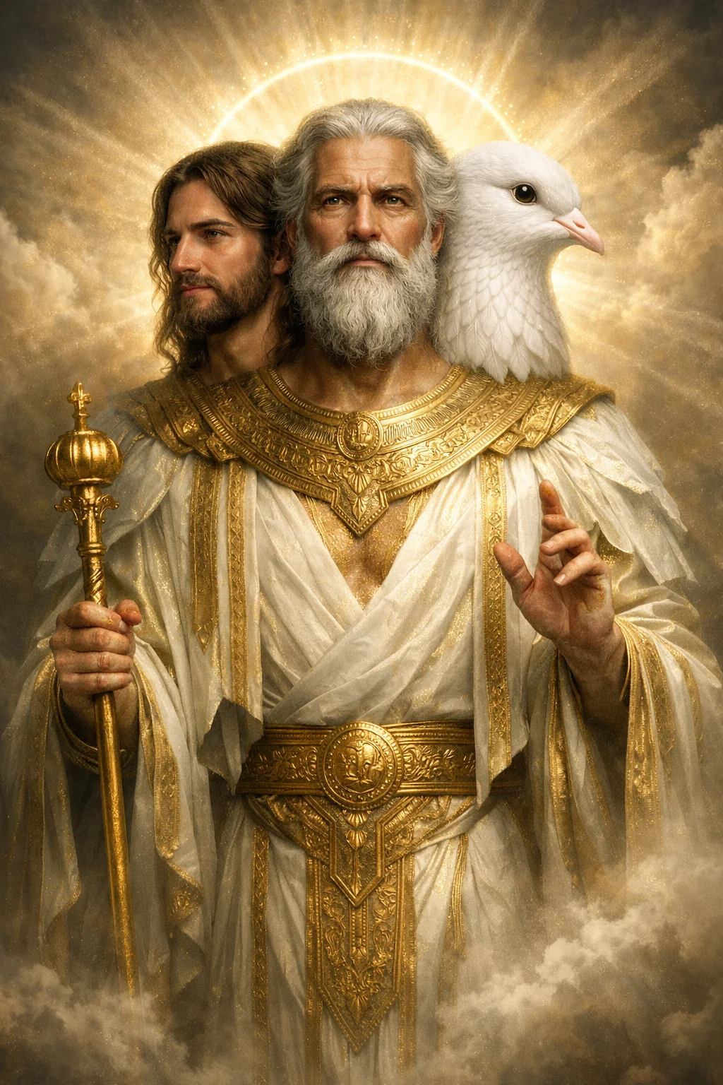 A Three-Headed God. Happy Easter 🐰🐣✝️ picture 1 of 1