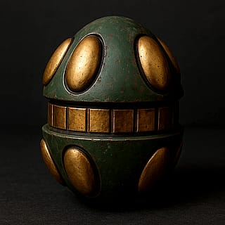 Bomberman Biological Egg and Mechanic Egg in real life'