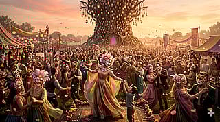 The Festival of Borrowed Faces'