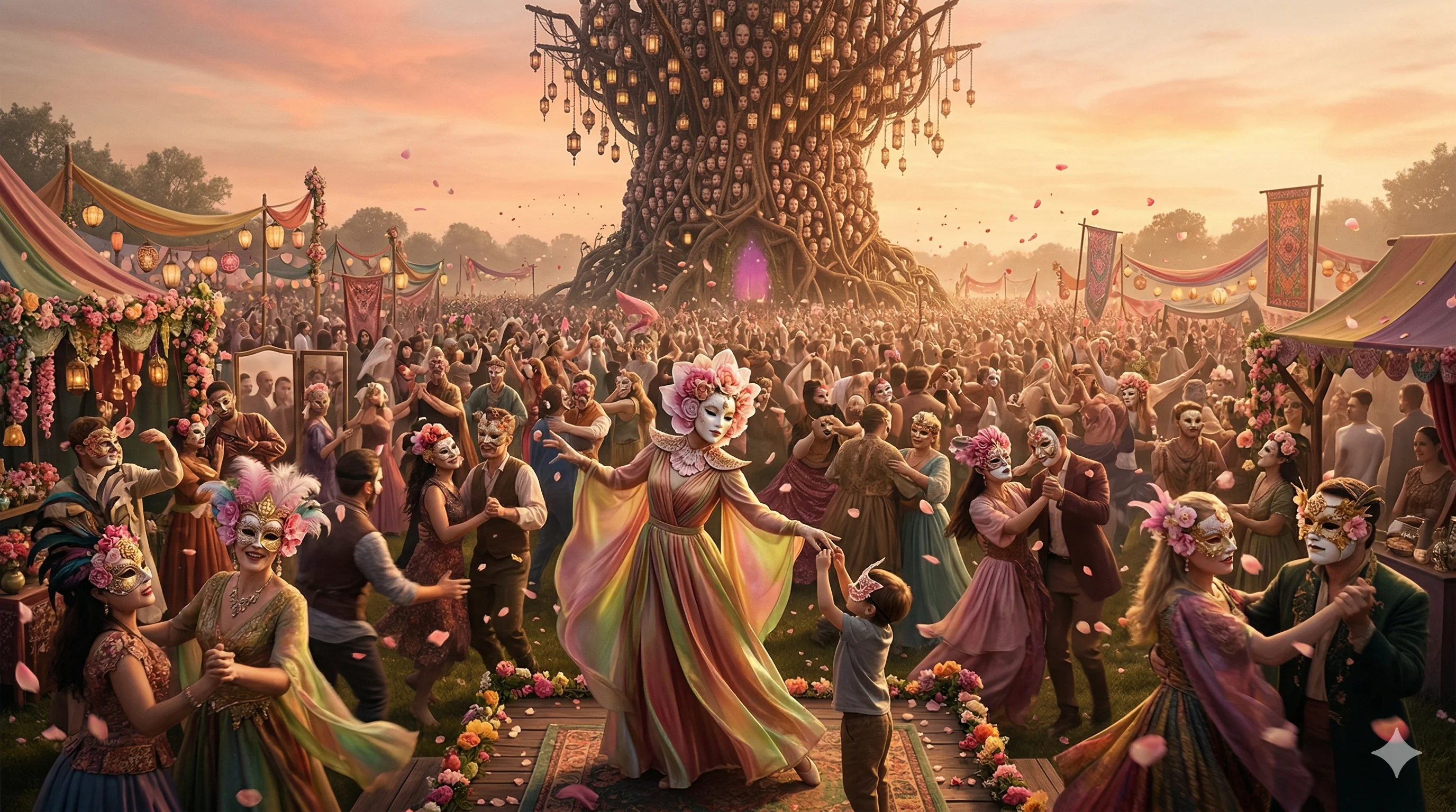 The Festival of Borrowed Faces picture 1 of 1