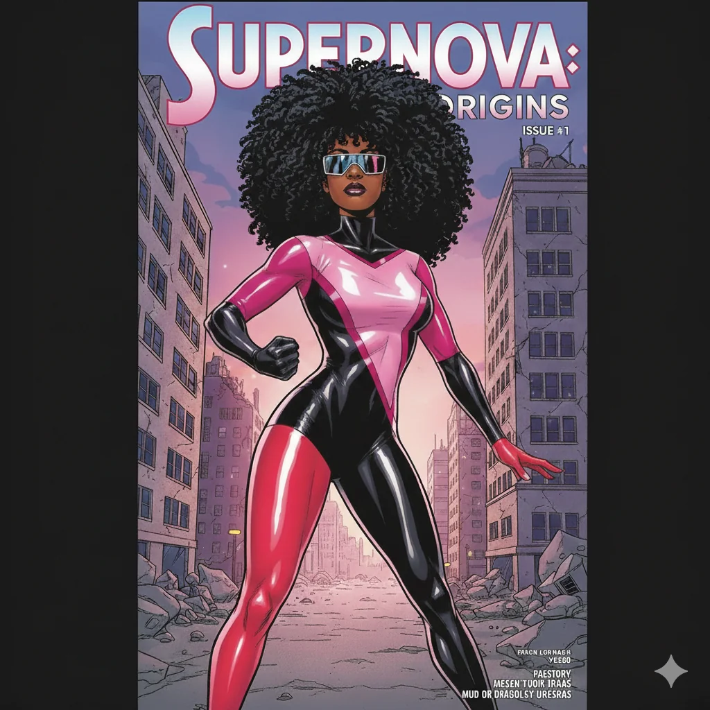 Imaginary comic book character picture 1 of 1