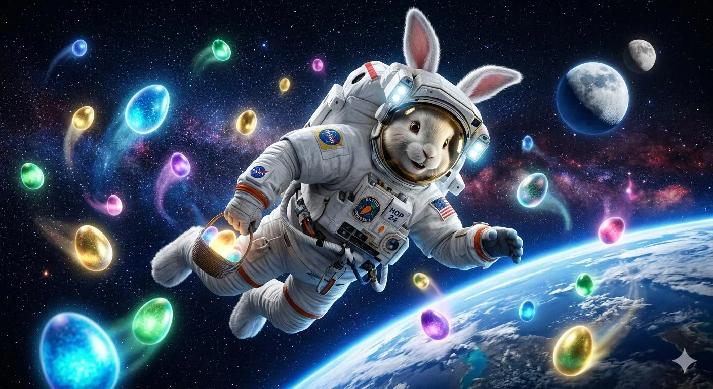 Happy Easter in Space picture 1 of 1