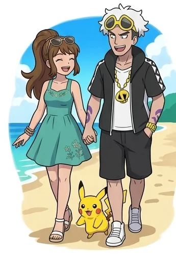 Skye and Chupi (featuring Guzma) picture 5 of 9