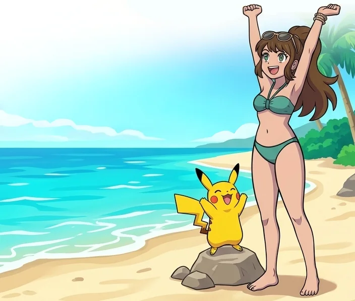 Skye and Chupi (featuring Guzma) picture 6 of 9