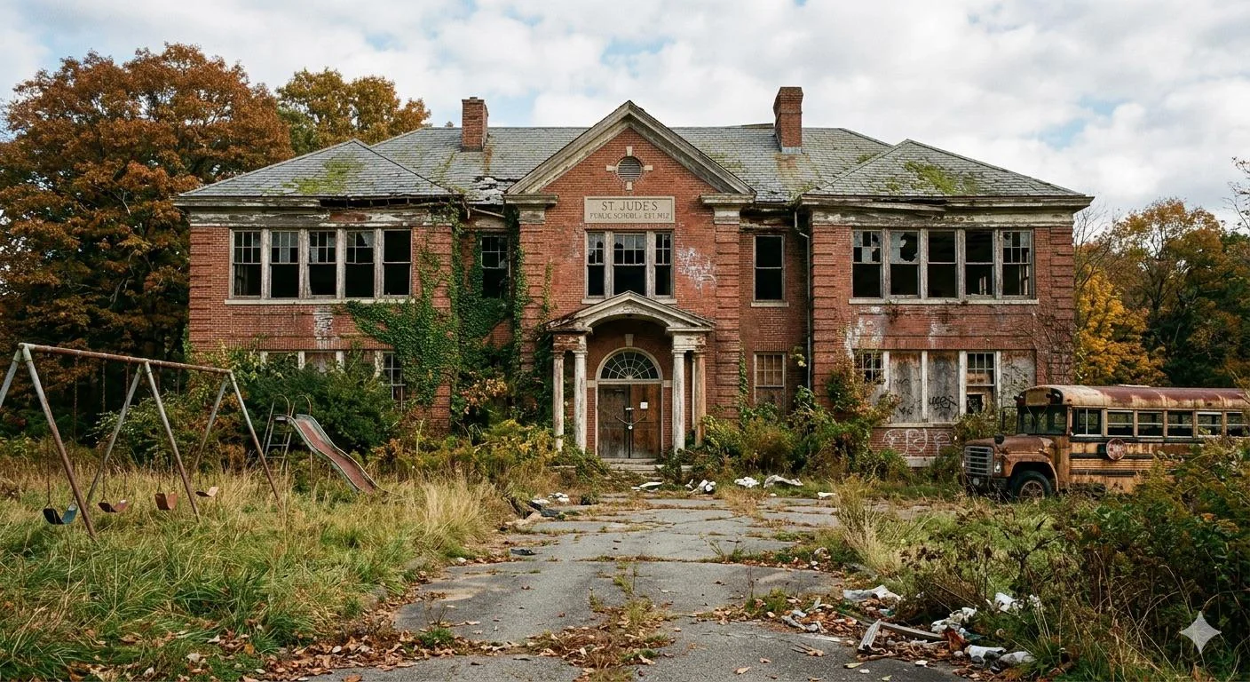 School rotting away picture 1 of 1