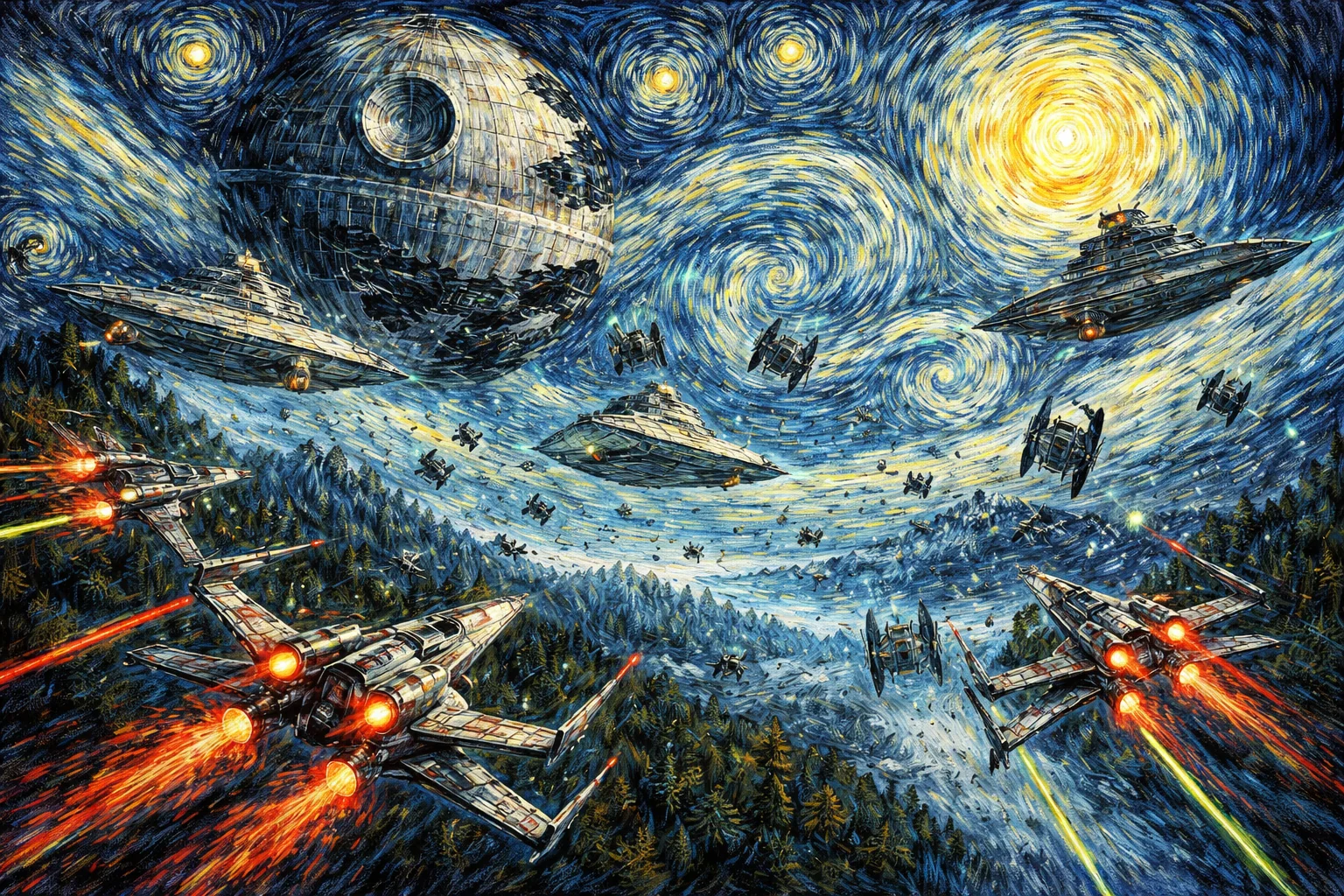 Star Warsy Night picture 1 of 1