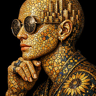 Mosaic Protrait'