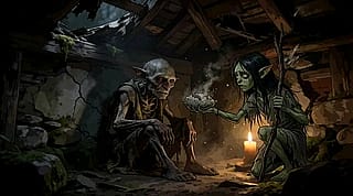 A blighted goblin village.'