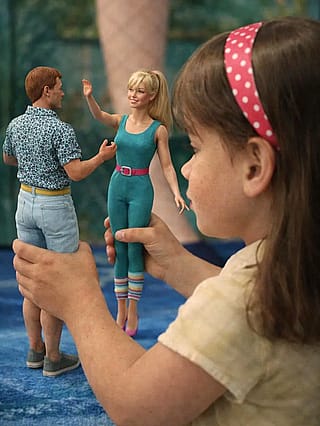 3D Portrait Study – Just for Fun 🎨'