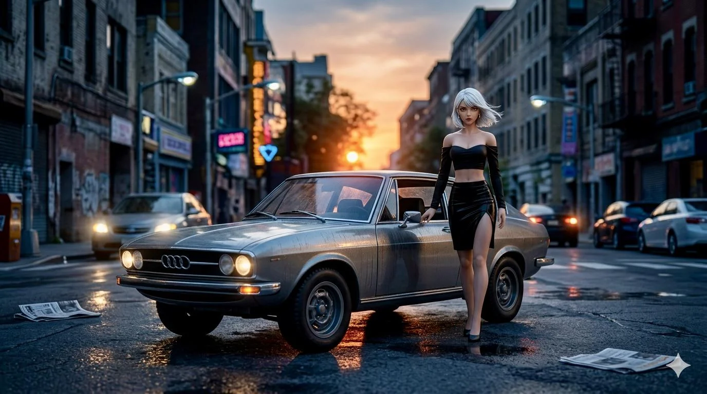 Audi sunset picture 1 of 1