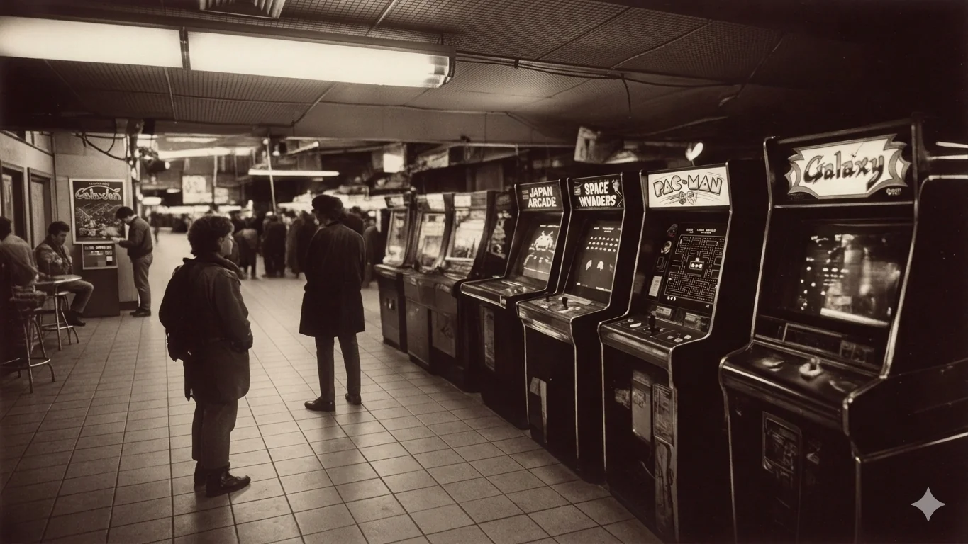 "Arcade Machines in the Passage" picture 1 of 1