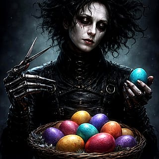 Edward & Easter Eggs...'