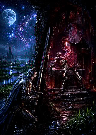 Celestial Gothic Dark Fantasy'