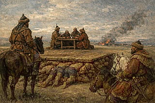 A mongol tea party (Samarkand 1220)'