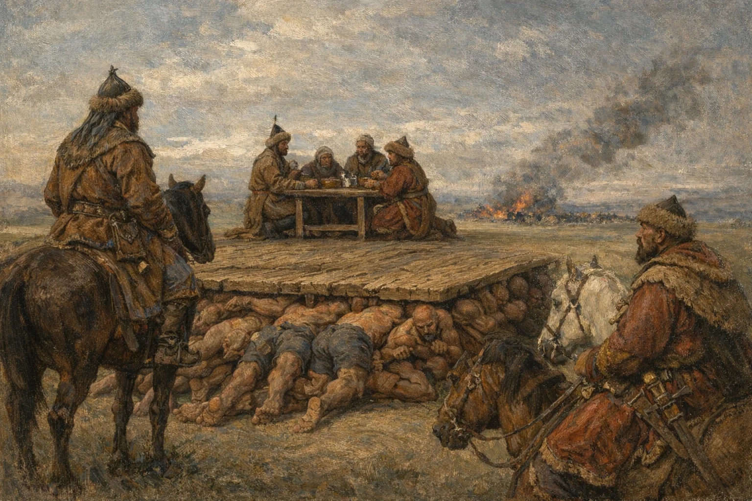 A mongol tea party (Samarkand 1220) picture 1 of 1