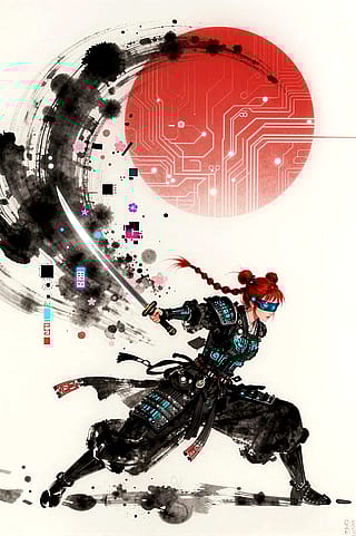 Cyber Samurai (Amberravelle)'