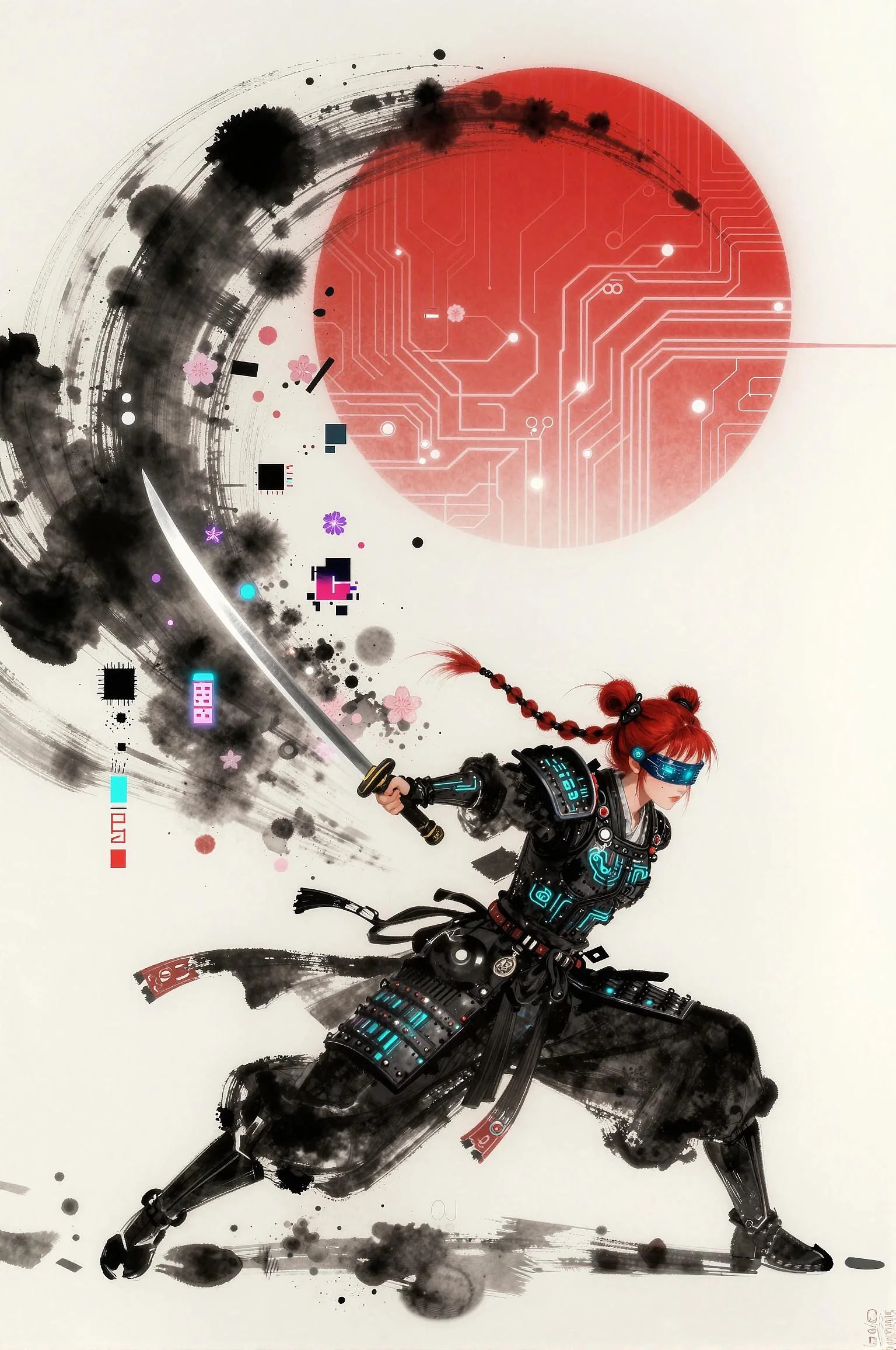 Cyber Samurai (Amberravelle) picture 1 of 1