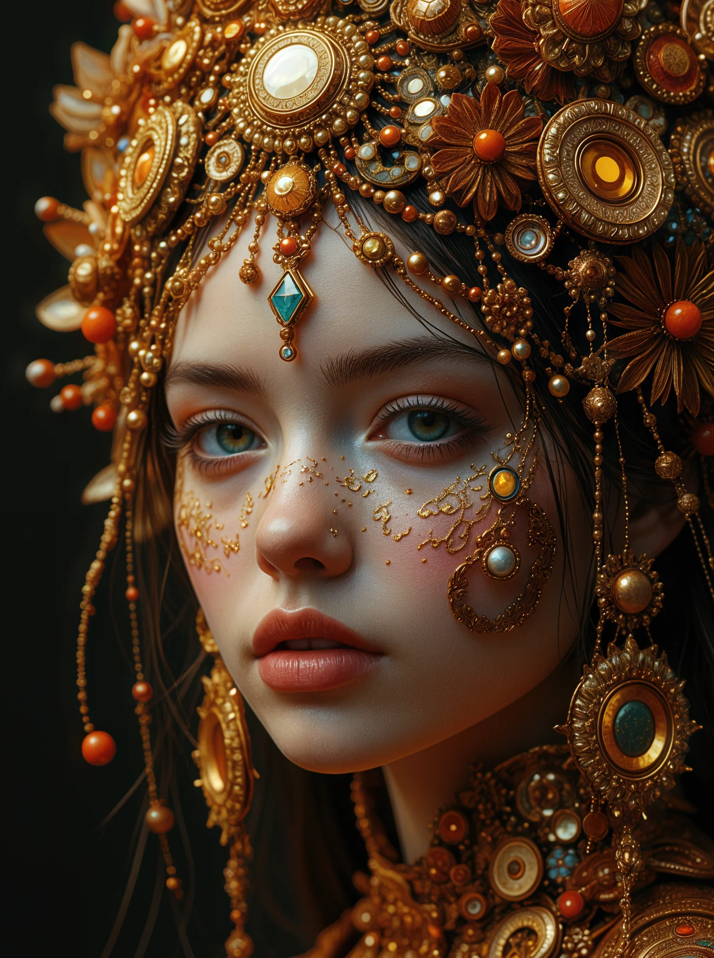 A Sea of Gold and Coral: Early ComfyUI Test [02-2025] picture 1 of 1