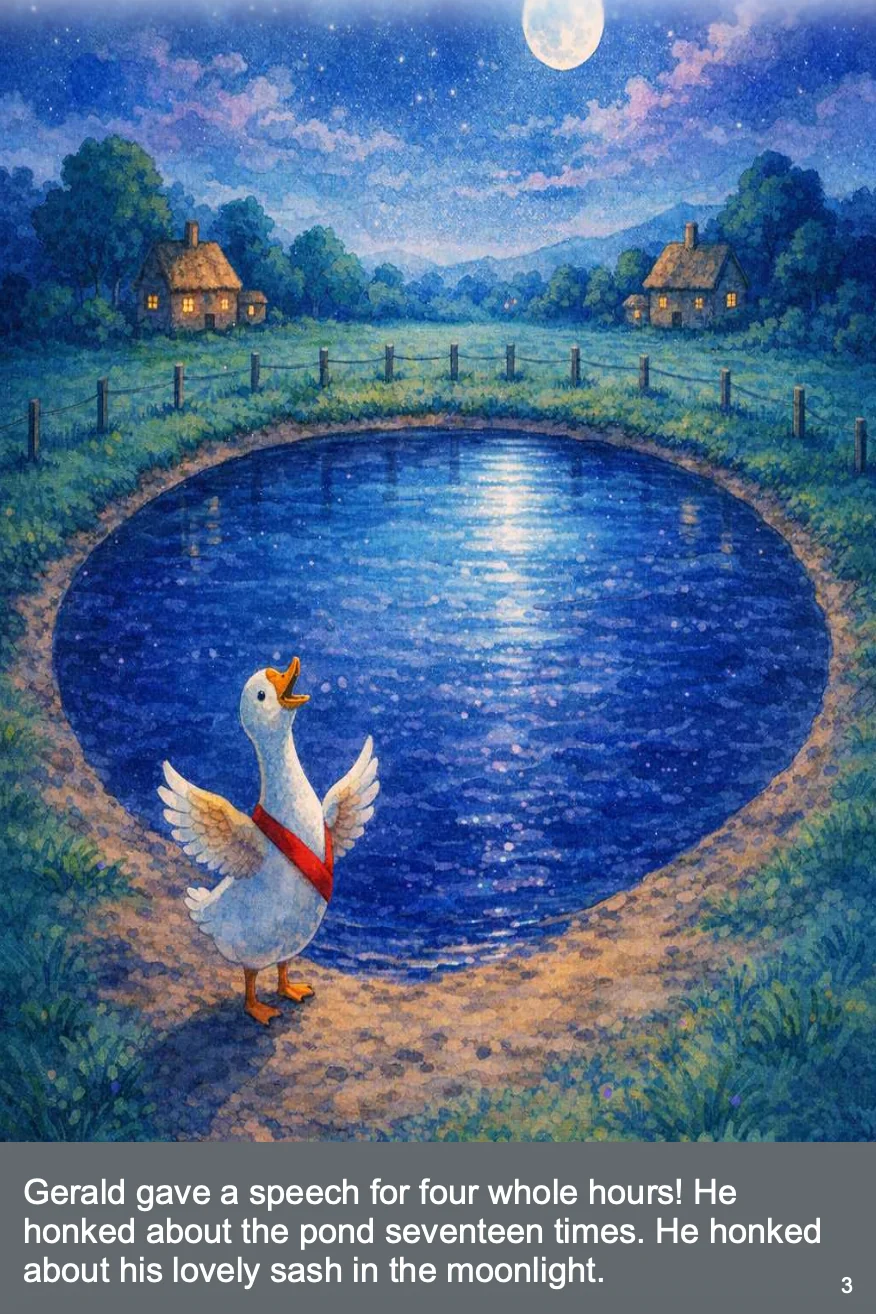 (Political Satire) The Honking Mayor of Bumbleton picture 2 of 14