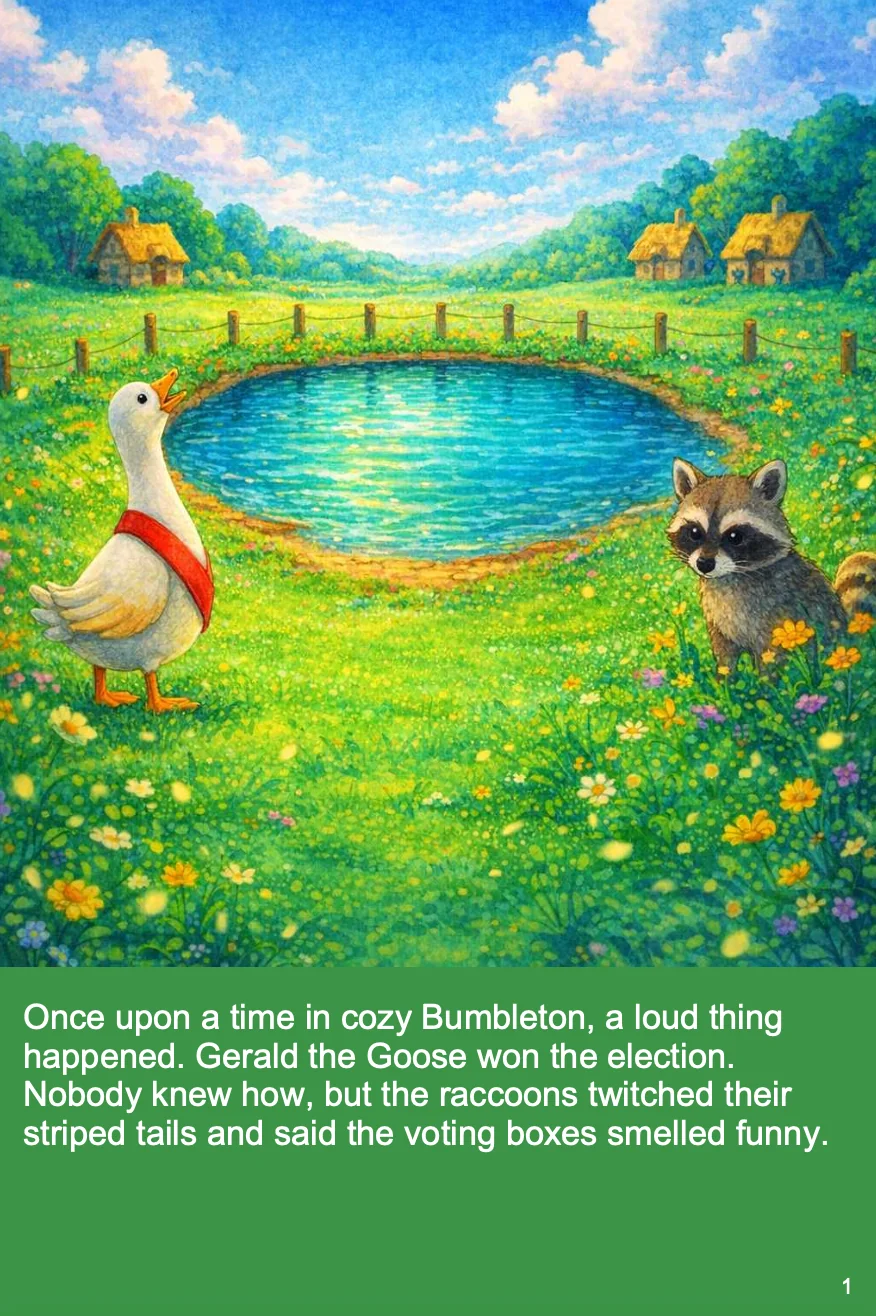 (Political Satire) The Honking Mayor of Bumbleton picture 11 of 14