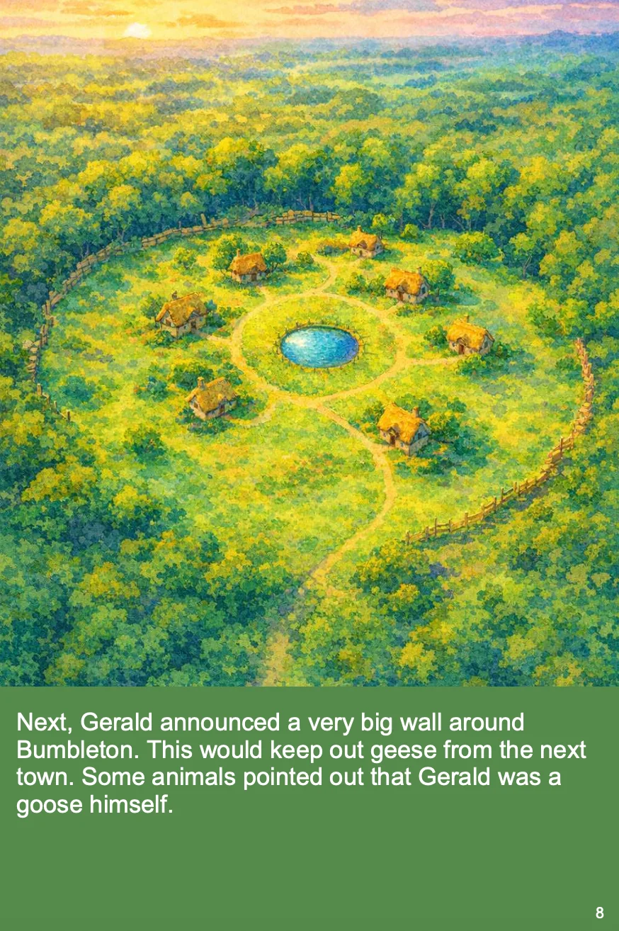 (Political Satire) The Honking Mayor of Bumbleton picture 12 of 14