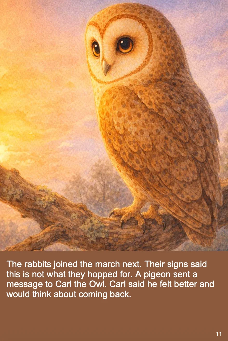 (Political Satire) The Honking Mayor of Bumbleton picture 14 of 14