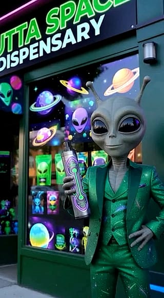 Smoke is outta this world'