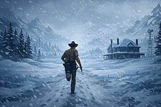 Rick Grimes in The Long Dark'
