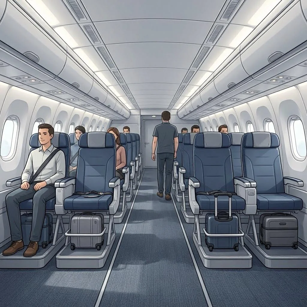 Help w an idea for an airplane interior design. picture 2 of 2