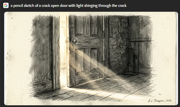 Adobe just generated an image with someones water mark, then google told me to just "Paint over it if the image is good" LMAO Idk if the watermark is real, but that then the google AI telling me to just paint over the watermark was funny. picture 2 of 2