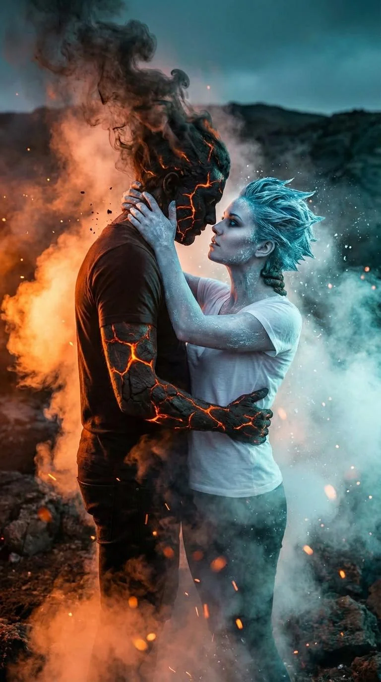 Ice and fire lovers - Prompt 👇🏻 picture 1 of 1