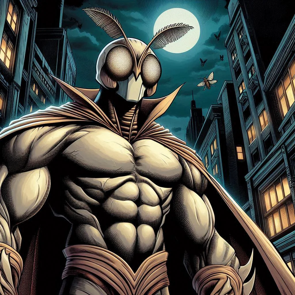 The Moth - Comic Style picture 1 of 1