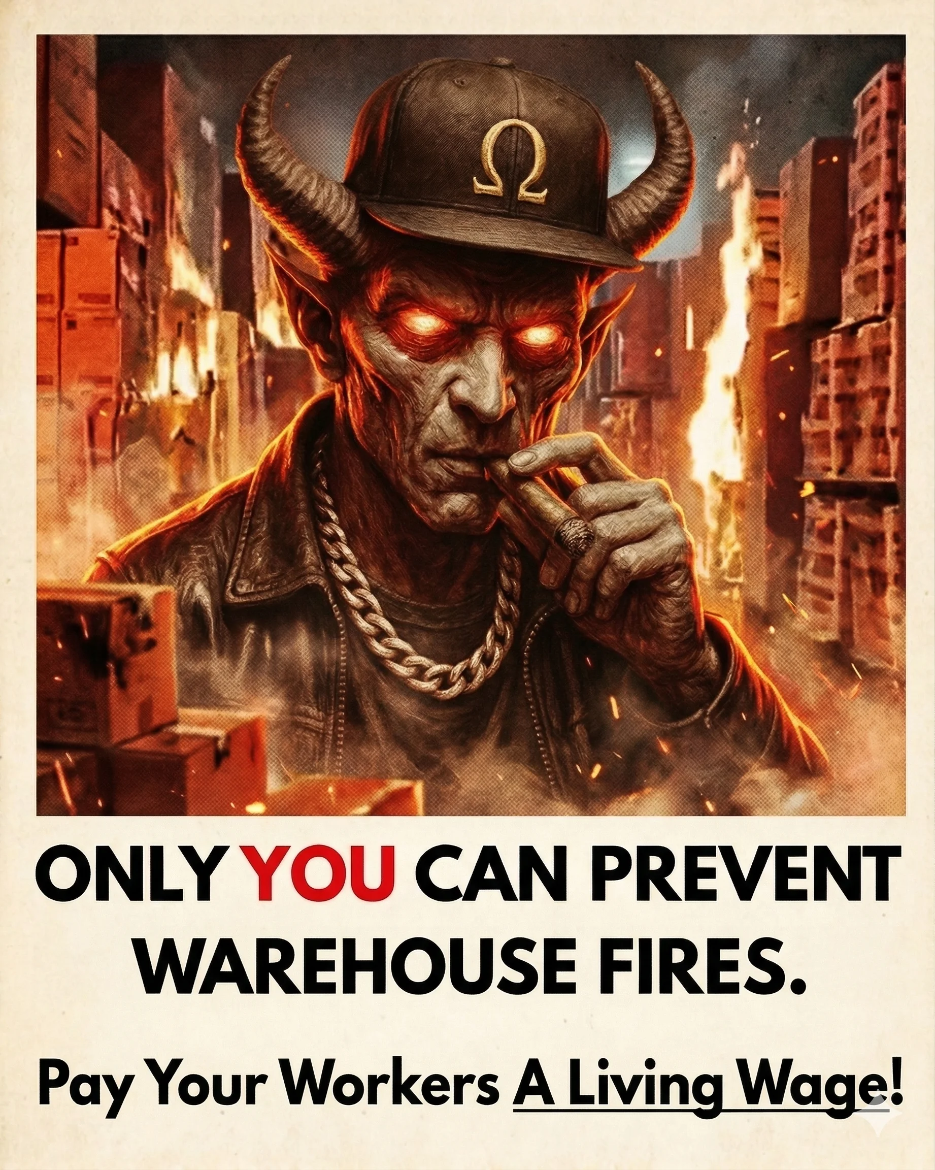 Only YOU can prevent warehouse fires! picture 1 of 1