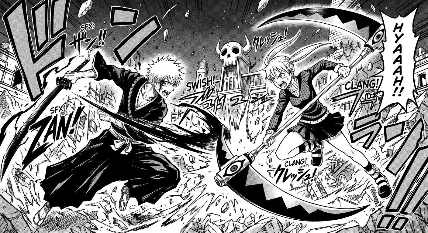 Bleach X Soul Eater Crossover picture 1 of 1