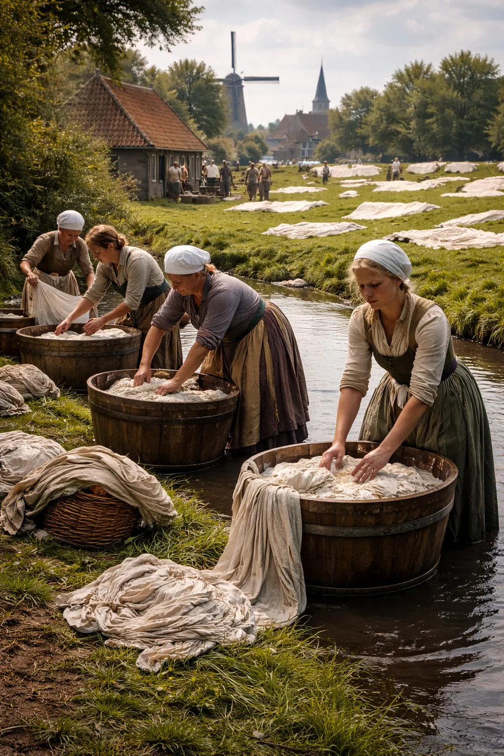 Random Dutch town, early 1800s picture 2 of 5