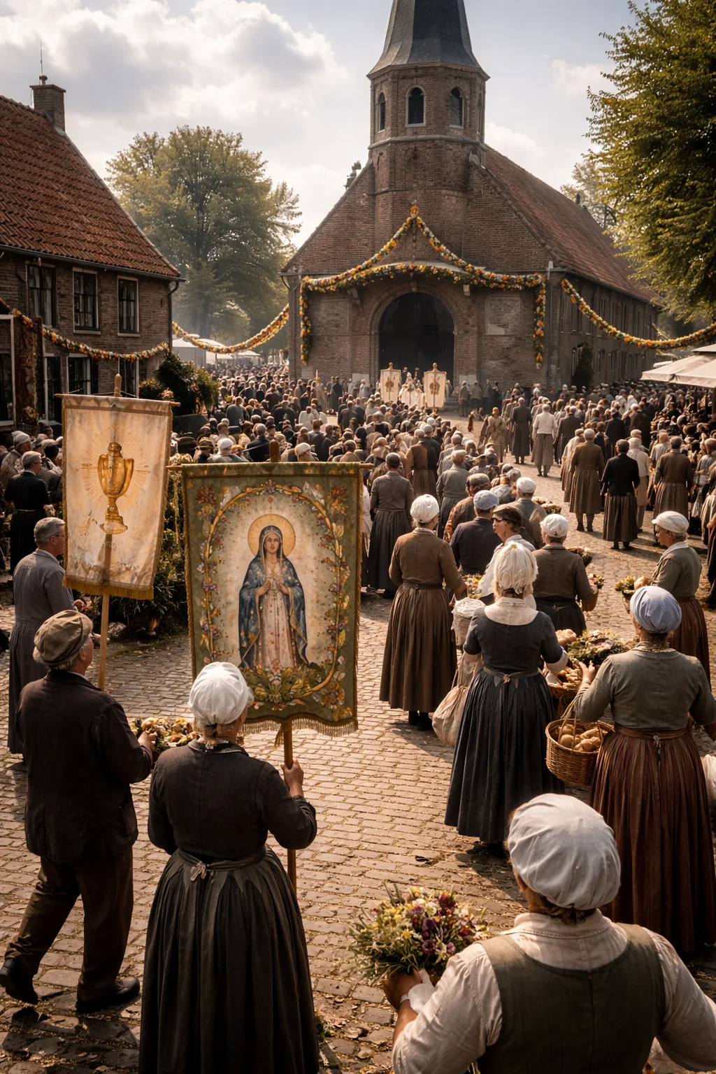 Random Dutch town, early 1800s picture 4 of 5