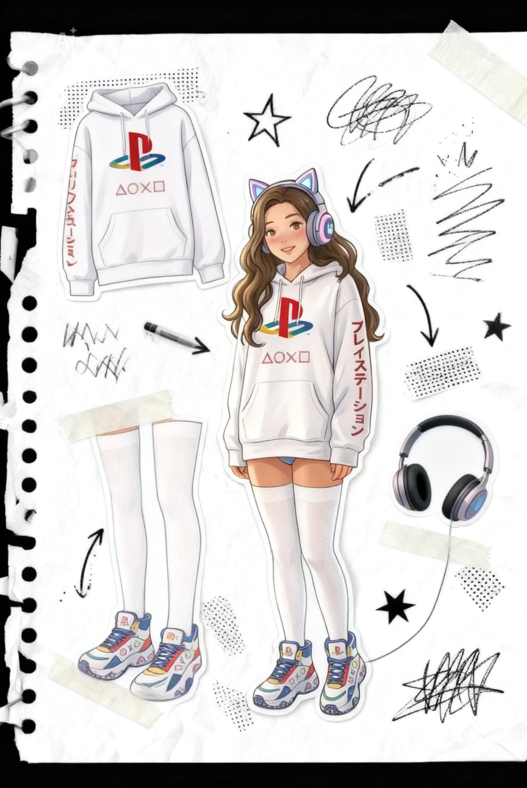 Gamer Girl starter pack picture 1 of 1