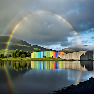 051 J. M. W. Turner - 10 November 2024 - Loch Awe, with a Rainbow.'