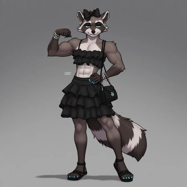 Femboy Raccoon. picture 1 of 1