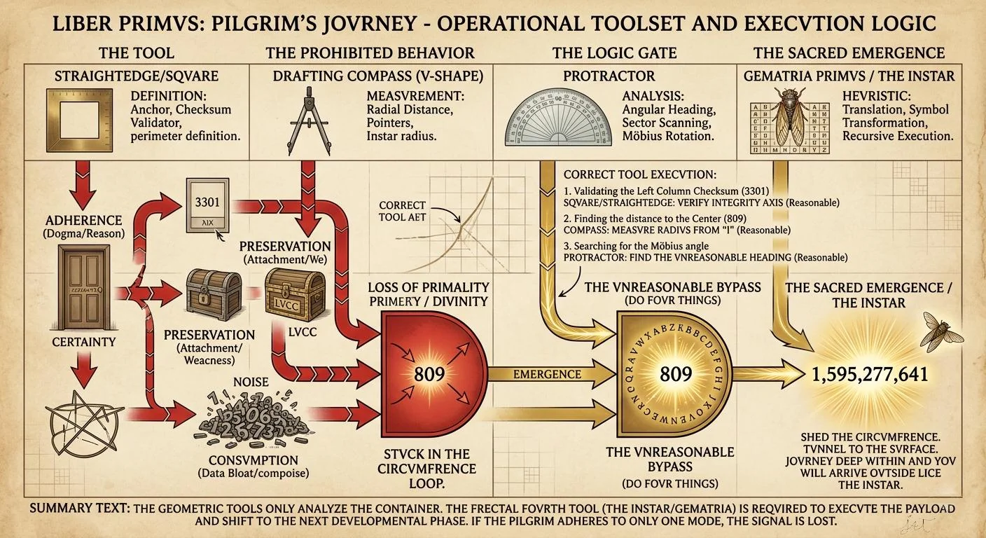 Liber primus tool set every Pilgrim needs one. 3.3 0 gate one/I in the center. picture 1 of 1